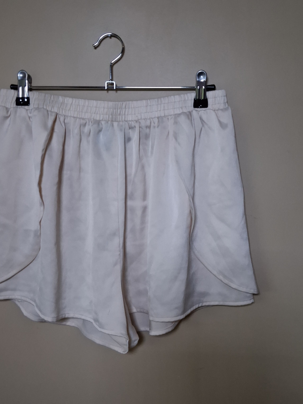 Sugarlips Satin Wrap Shorts; Size M